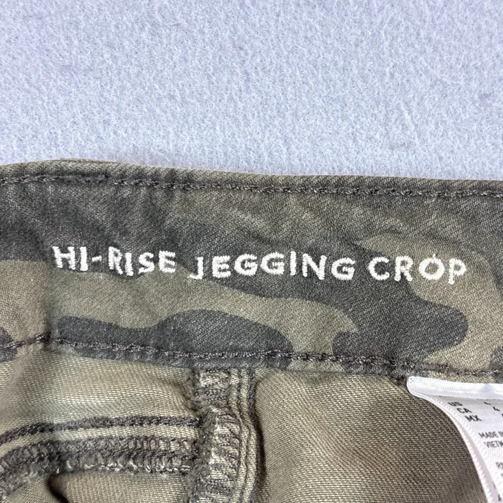 American Eagle AE Hi-Rise Camo Crop Jegging Sz 4‎ Women Next Level Stretch Cargo